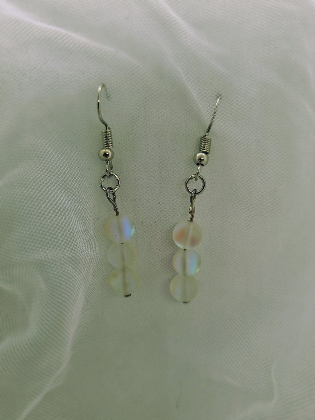 Pearlescent Orb Earrings