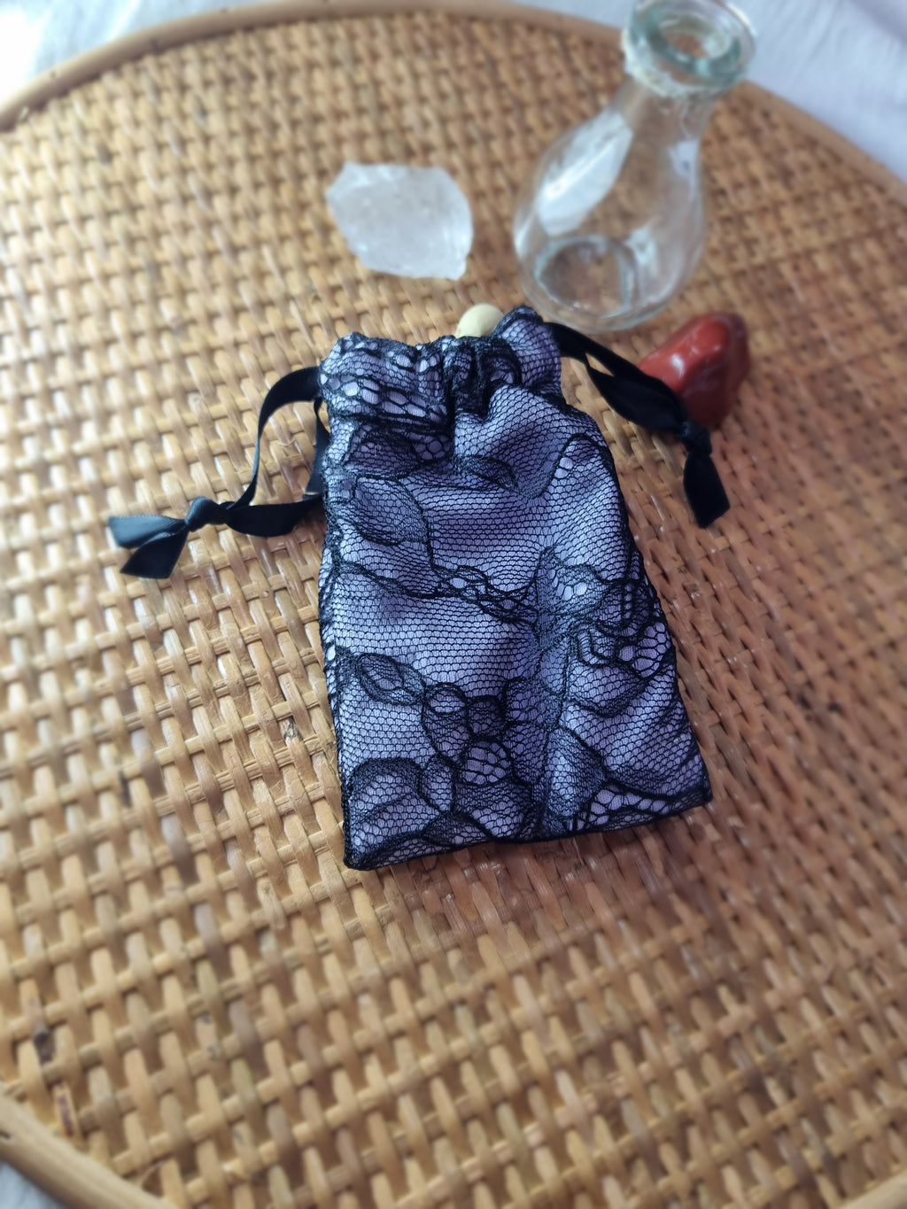 Small Trinket Bag - Gothic Lace